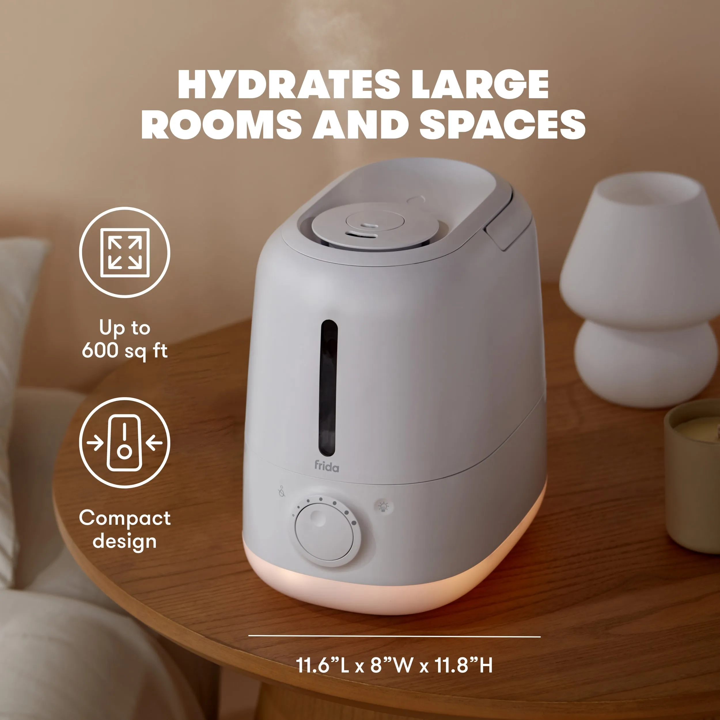 3-in-1 Humidifier XL   Diffuser   Nightlight