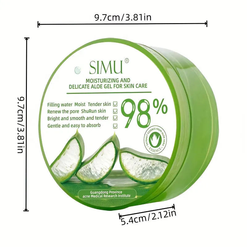 300g Aloe Vera Gel Hydrating Soothing Moisturizer for Men  Women