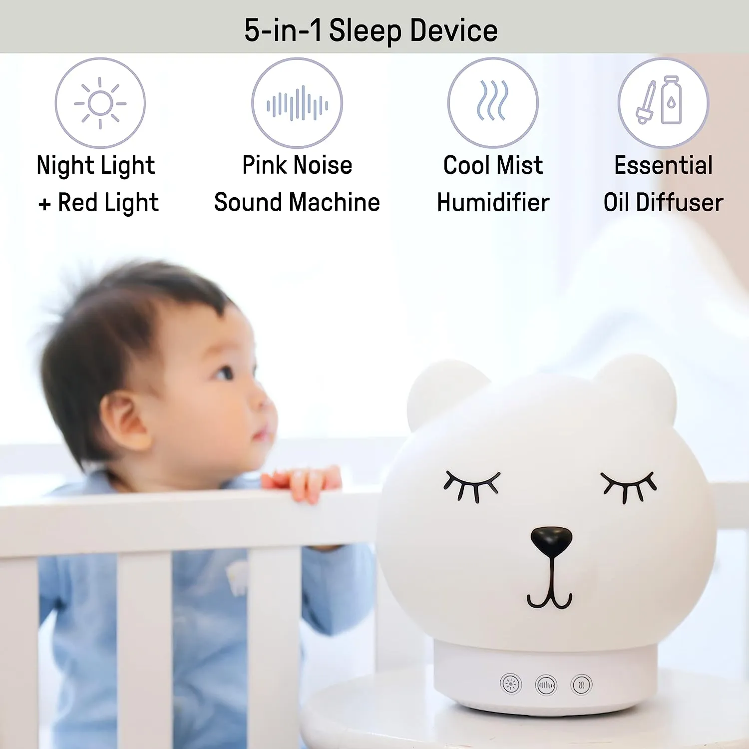 Baby Dream Machine 5-in-1 Sleep Device