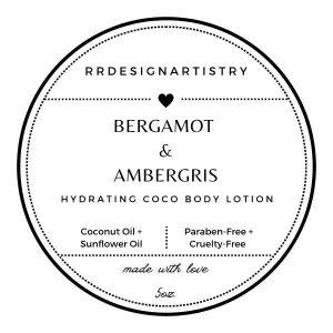 Bergamot Ambergris Hydrating Coco Body Lotion