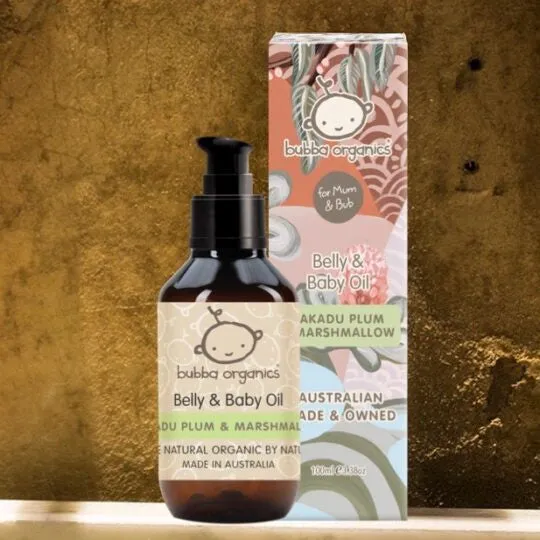 Bubba Organics - Belly and Baby Oil- Kakadu Plum and Marshmallow