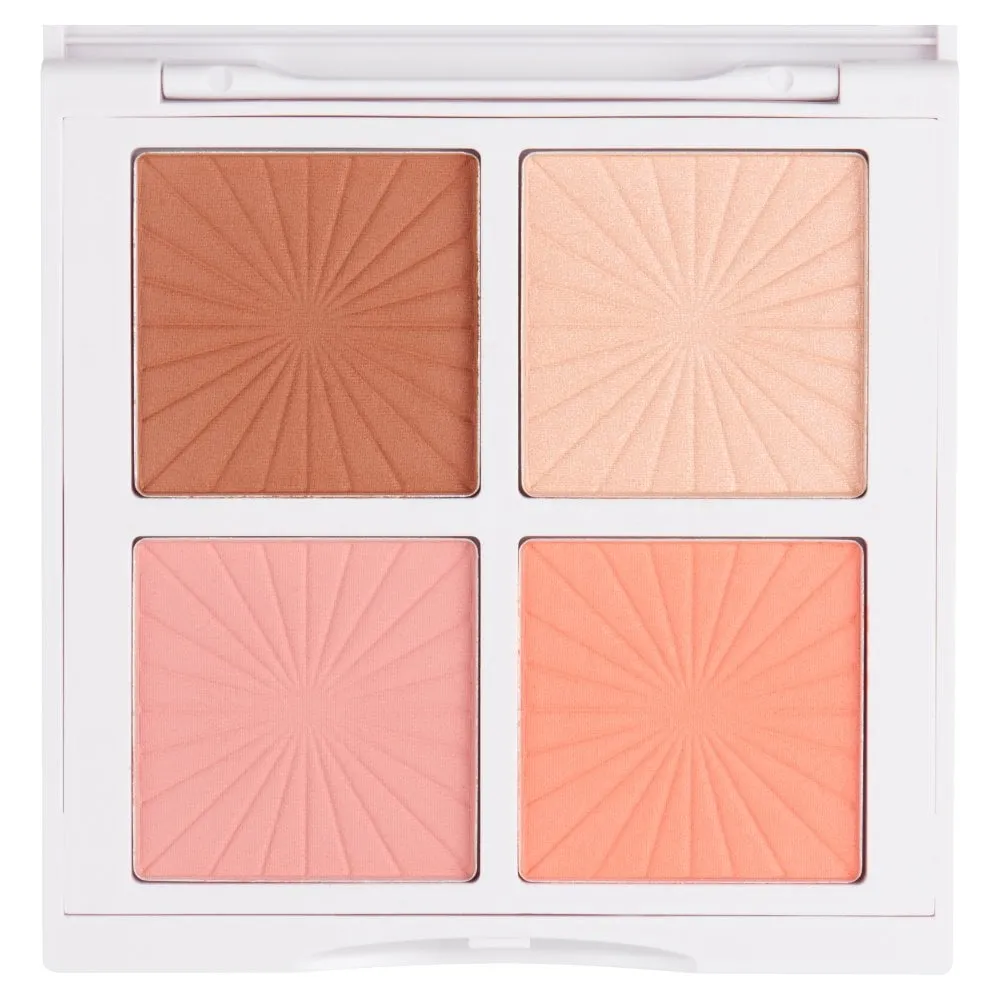 Collection Cosmetics Gorgeous Glow Face 4 Colour Blush Palette