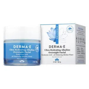 Derma e - ultra hydrating alkaline overnight facial - 56g