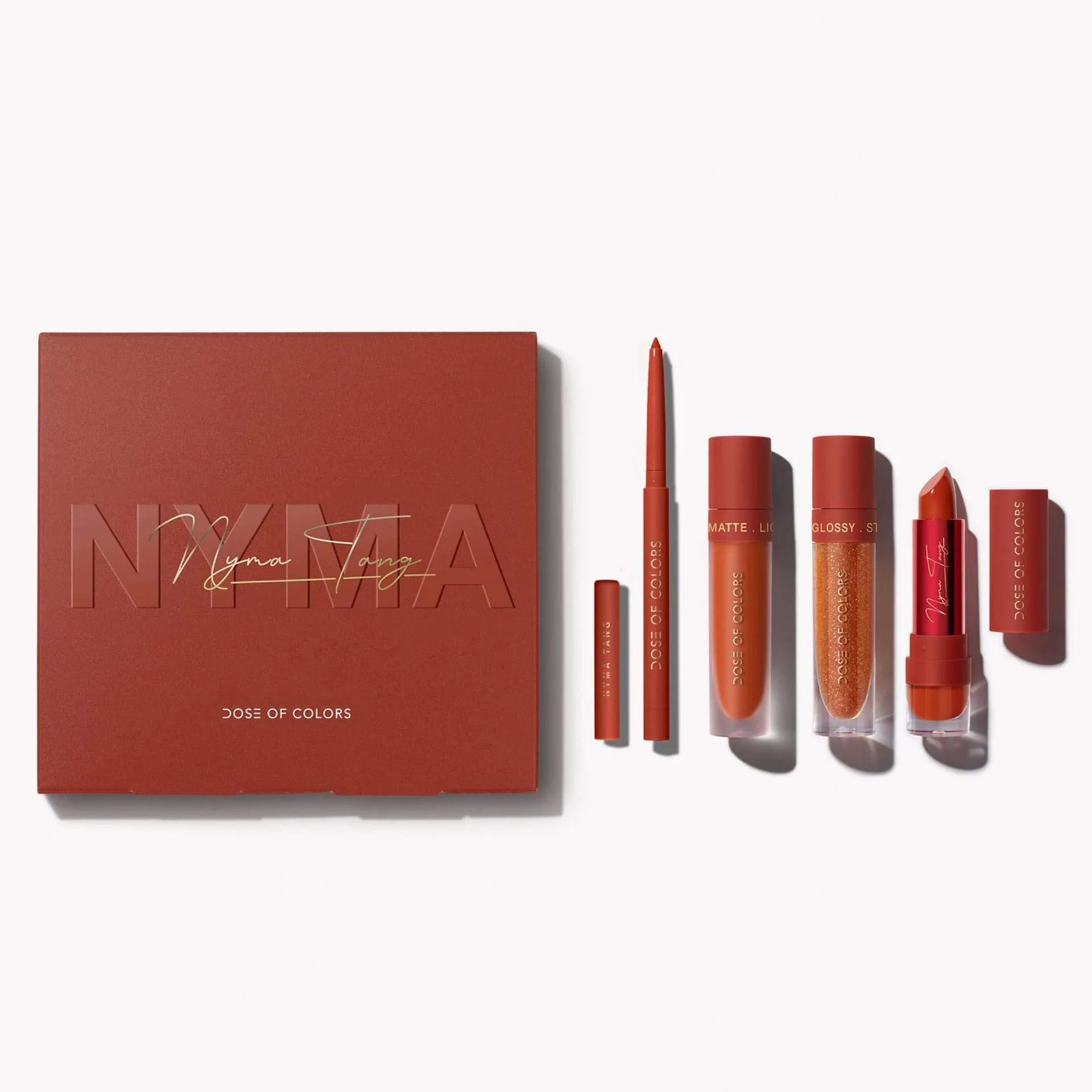 Dose Of Colors Nyma'S Coral Lip Set