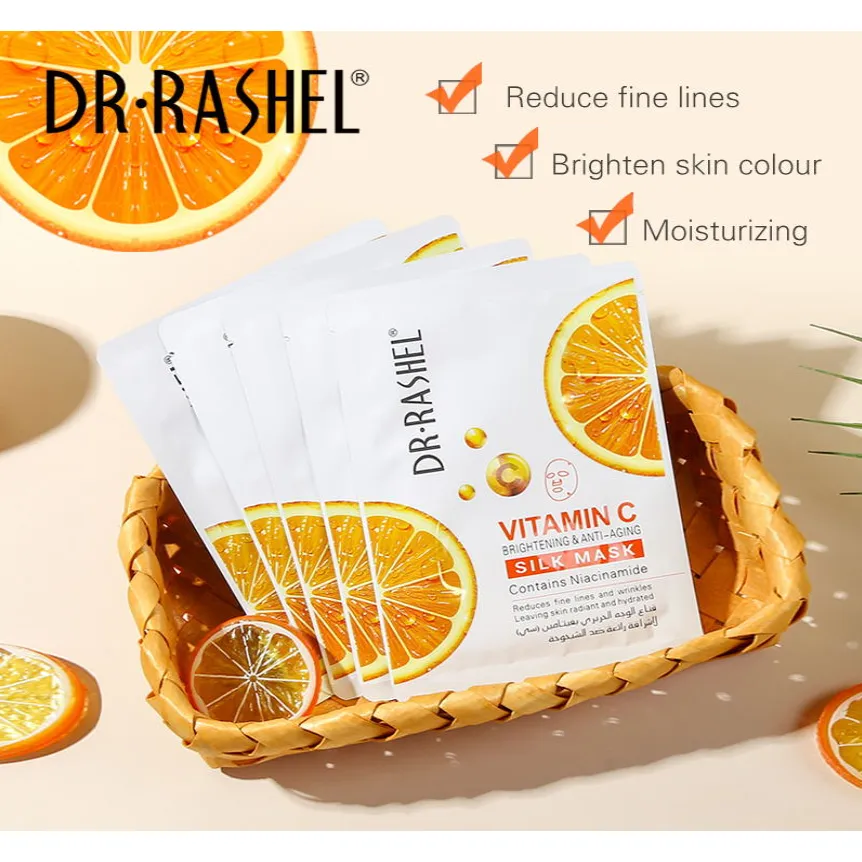 Dr. Rashel Vitamin C Brightening & Anti-Aging Silk Mask