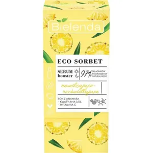 Eco Sorbet Pineapple Booster Serum, Moisturizing and Brightening, 30 ml, Bielenda