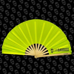 Electric Highlighter Yellow UV Fan