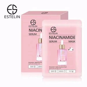 Estelin 1 Piece Brightening Serum Mask Sheets-25Ml Es0040