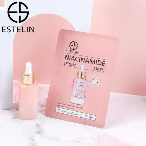 Estelin 1 Piece Brightening Serum Mask Sheets-25Ml Es0040