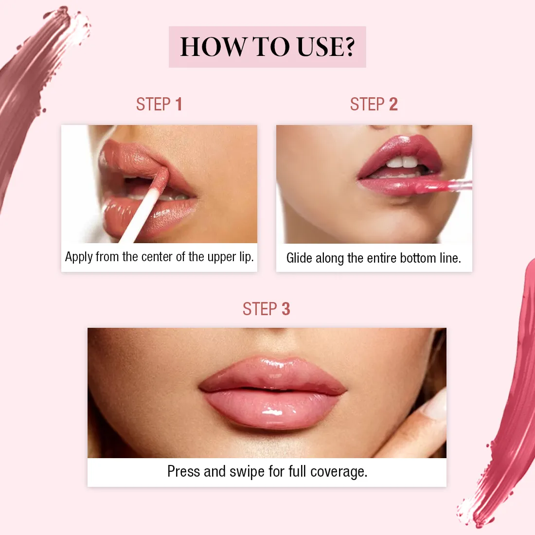 Gloss to Glam Nourishing Lip Gloss Duo for Shiny Lips @ 1