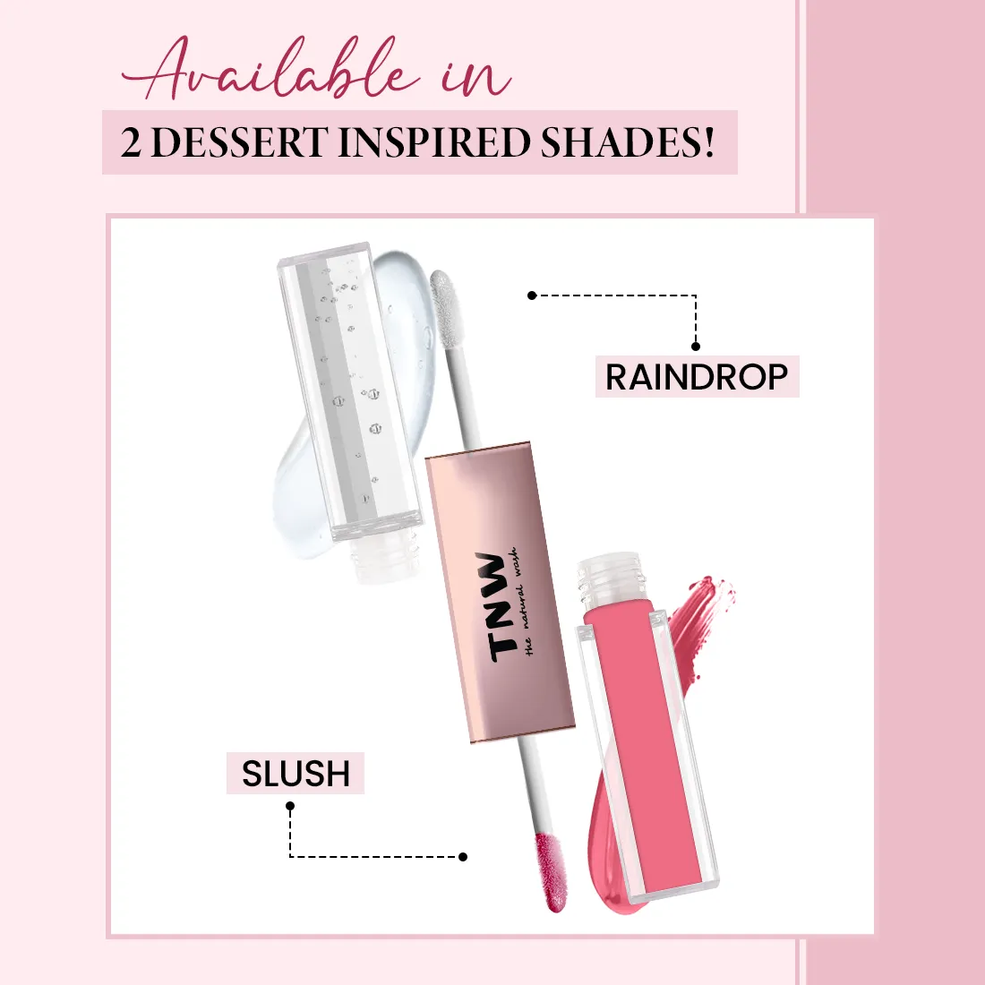 Gloss to Glam Nourishing Lip Gloss Duo for Shiny Lips @ 1