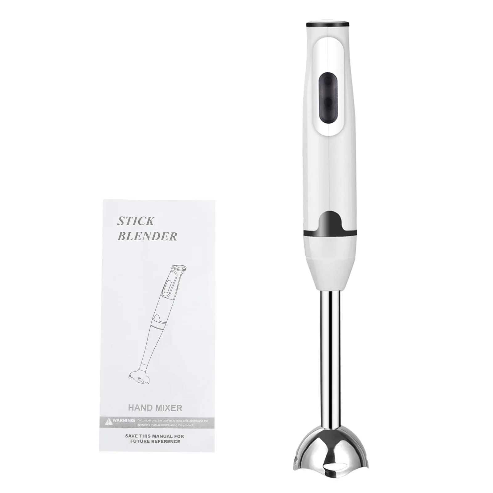 Hand Blender 400W Electric Stick Blender Curry Puree Food Mixer And Liquidiser