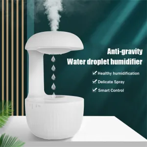 Humidifier with Levitating Water Drops