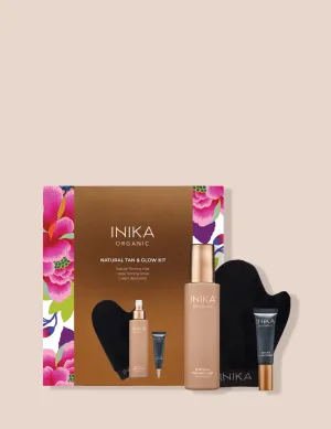 INIKA Organic Natural Tan & Glow Kit