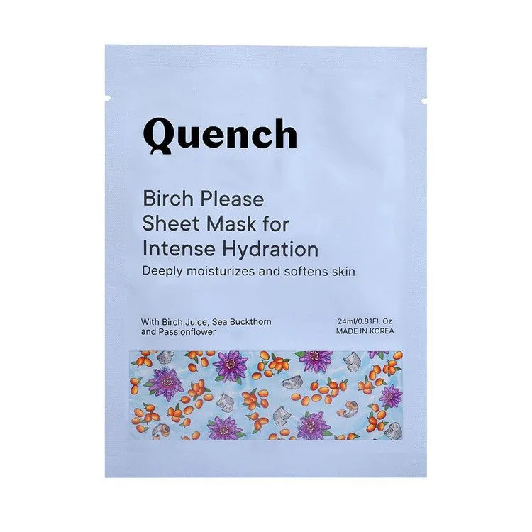 Intense Hydration Sheet Mask with Birch Juice Enzymes (Pack of 3)