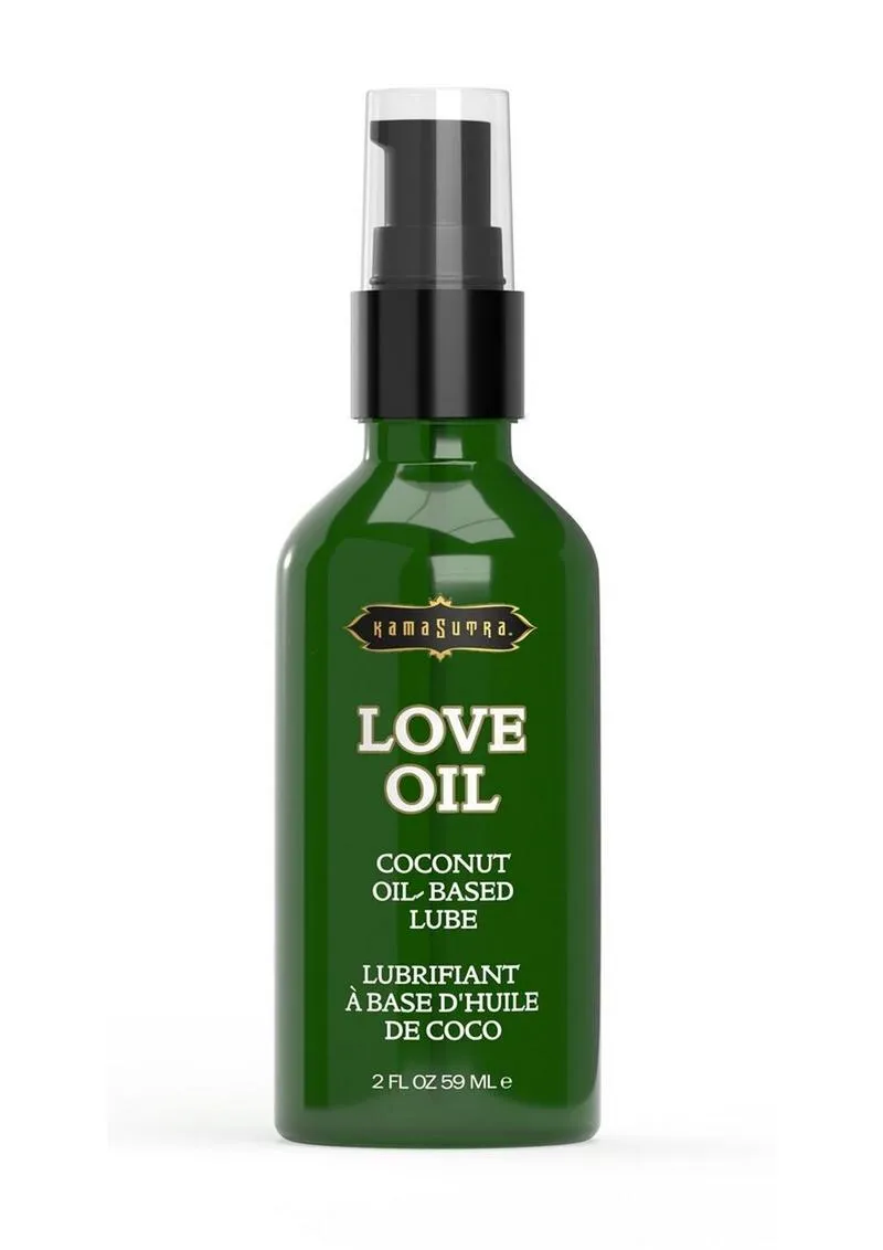 Kama Sutra Love Oil Coconut Oil Based Lubricant and Body Glide