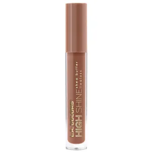 L.A. COLORS - High Shine Shea Butter Lipgloss CLG934 Dollface - 0.24 fl. oz. (7 ml)