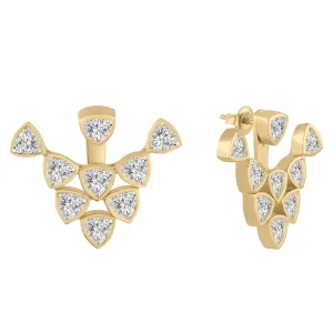 Lily-Rose Crystal Ear Jacket Earrings