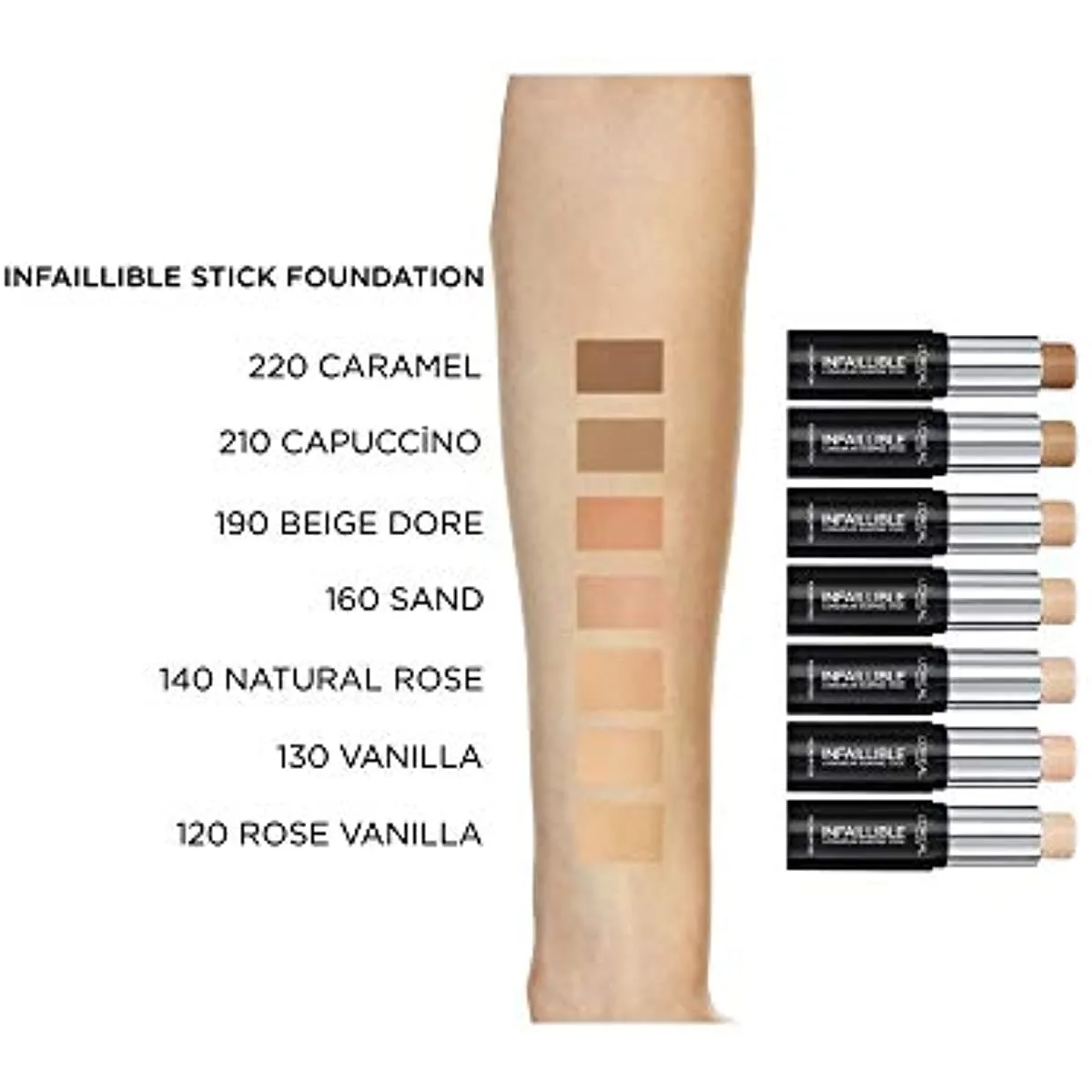 LOreal Paris Infallible Shaping Stick Foundation