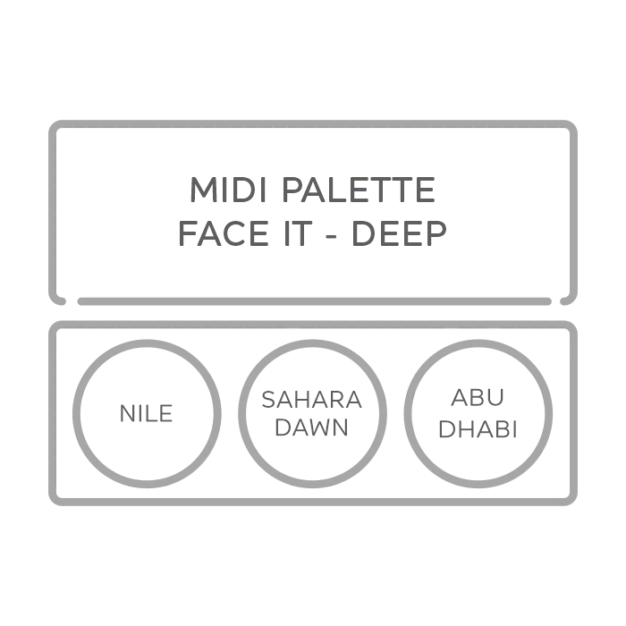 Midi Palette - Face it - Deep