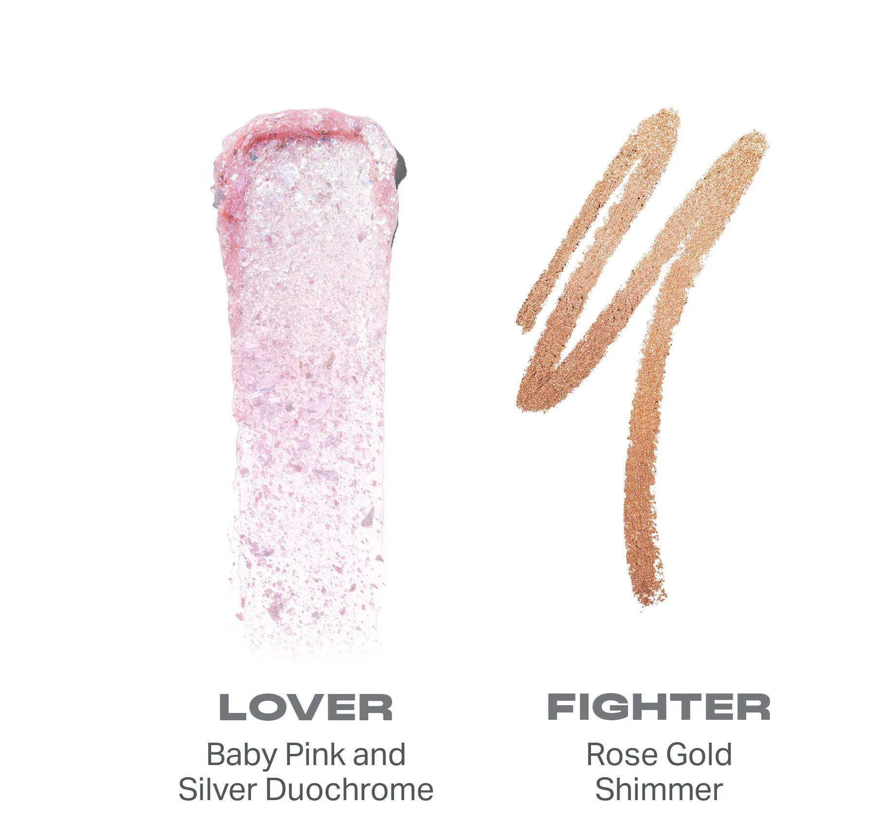 Mixed Signals Dual-Ended Cream & Liquid Shadow Stick - Lover / Fighter