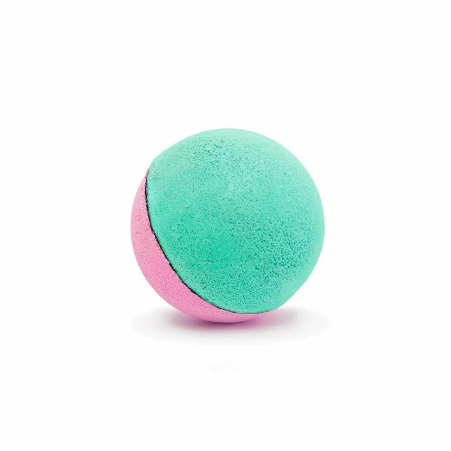 Nailmatic Kids Twin Bath Bomb - Pink/Green Lagoon