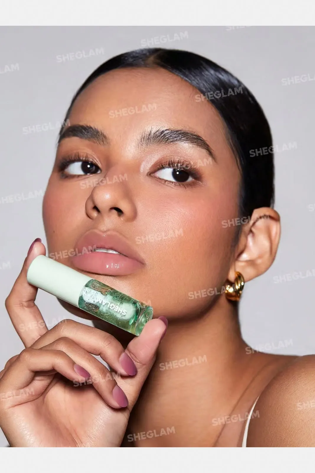 Sheglam Jelly Wow Hydrating Lip Oil - Green Apple Envy