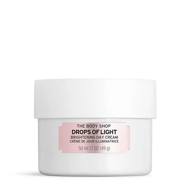 The Body Shop Drops Of Light Pure Healthy Brightening Day Cream